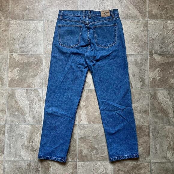 Cross & Winsor Mens Denim Jeans 34x30 Medium Wash Straight Leg Basic Everyday - Picture 5 of 9